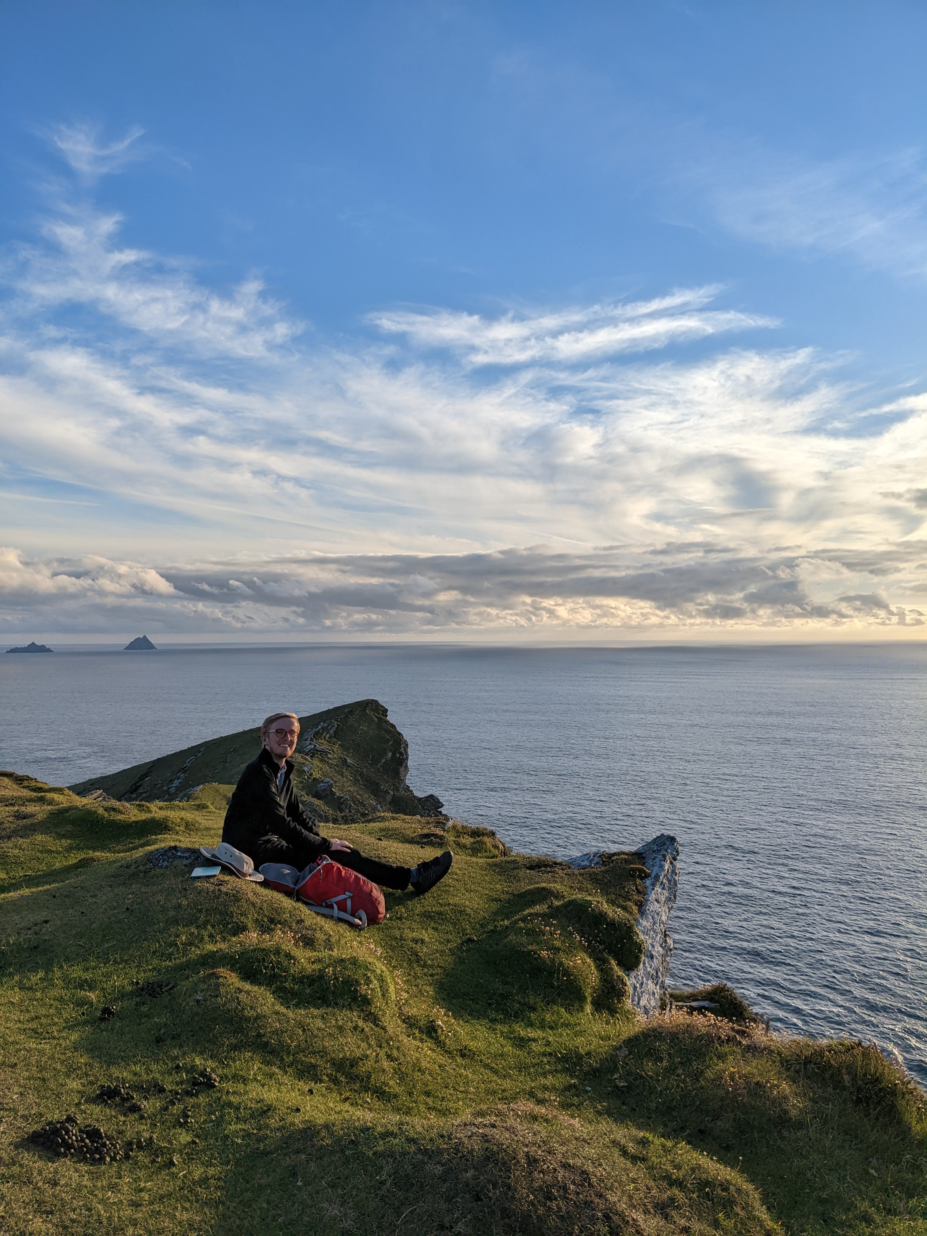 Quinn overlooking the Pacific Ocean in County Kerry, Ireland.jpg